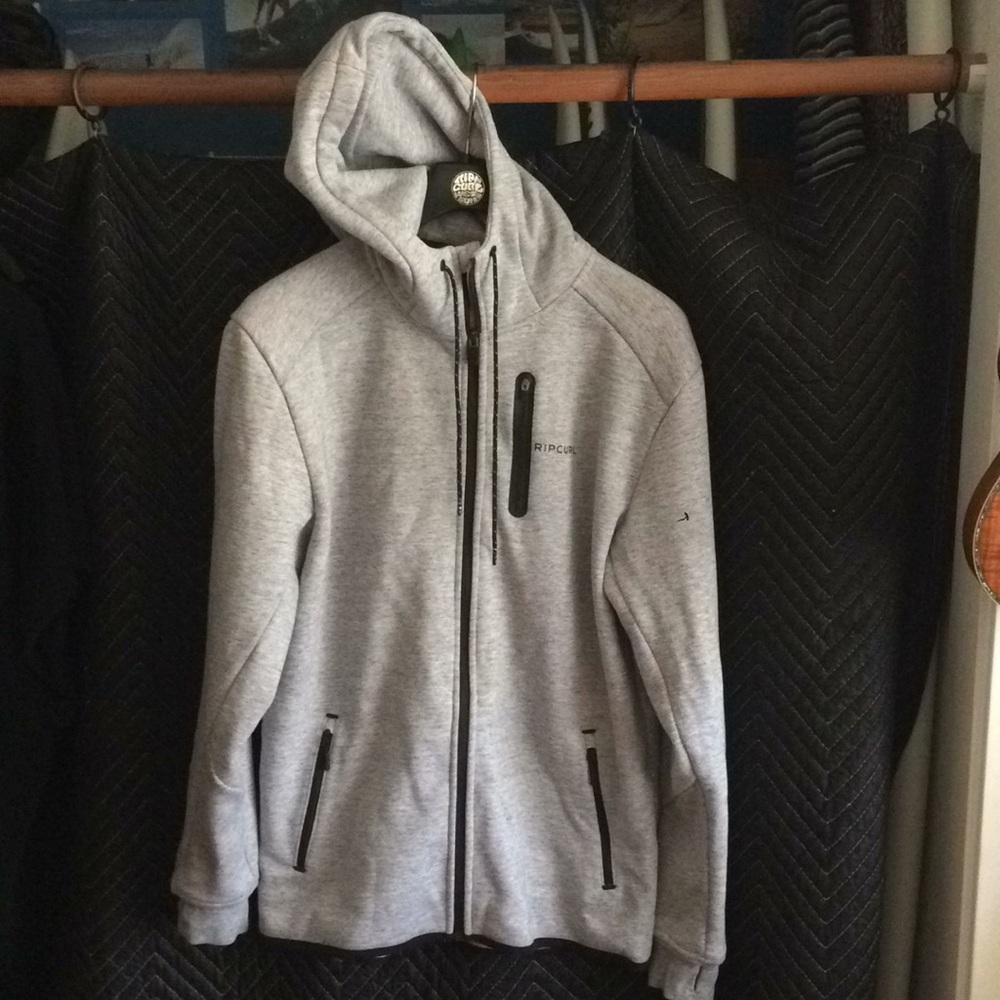Zip up ripcurl hoodie worn a handful of times
